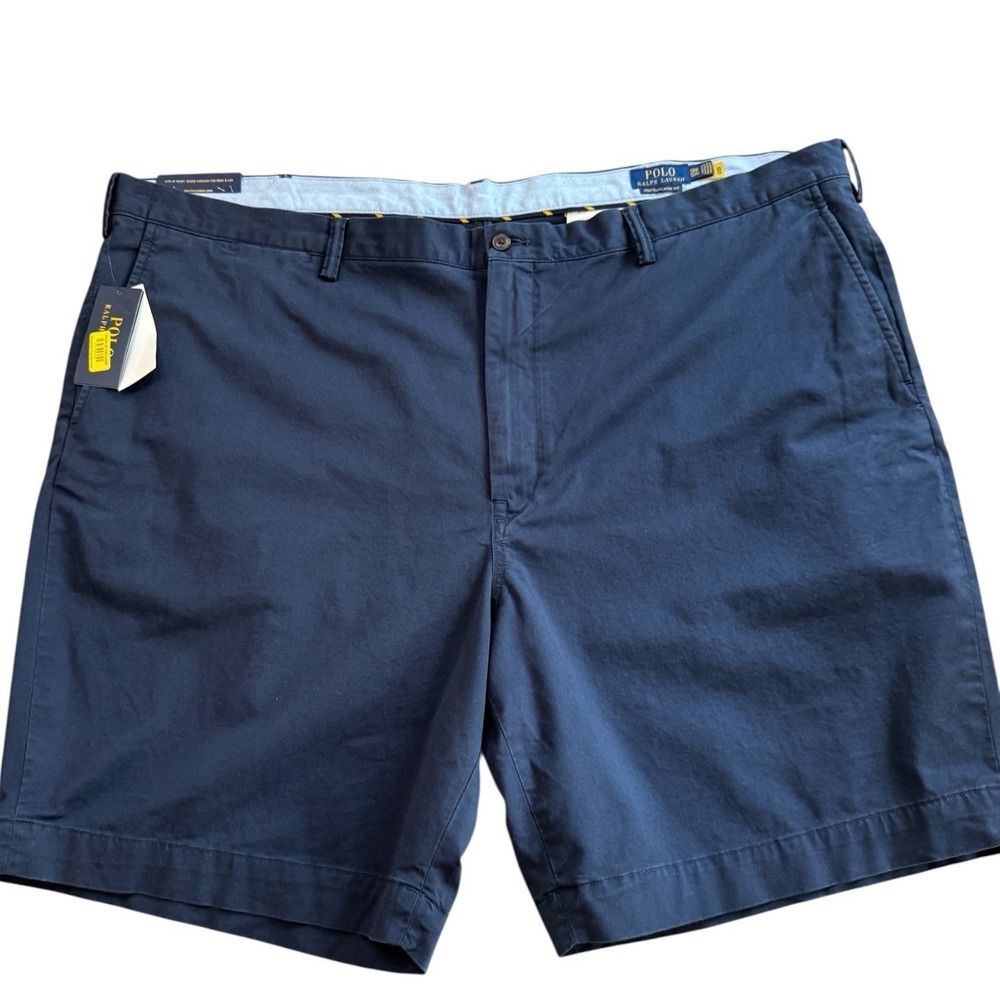 Men's Polo Ralph Lauren Shorts 50B Blue Chino Classic Fit New